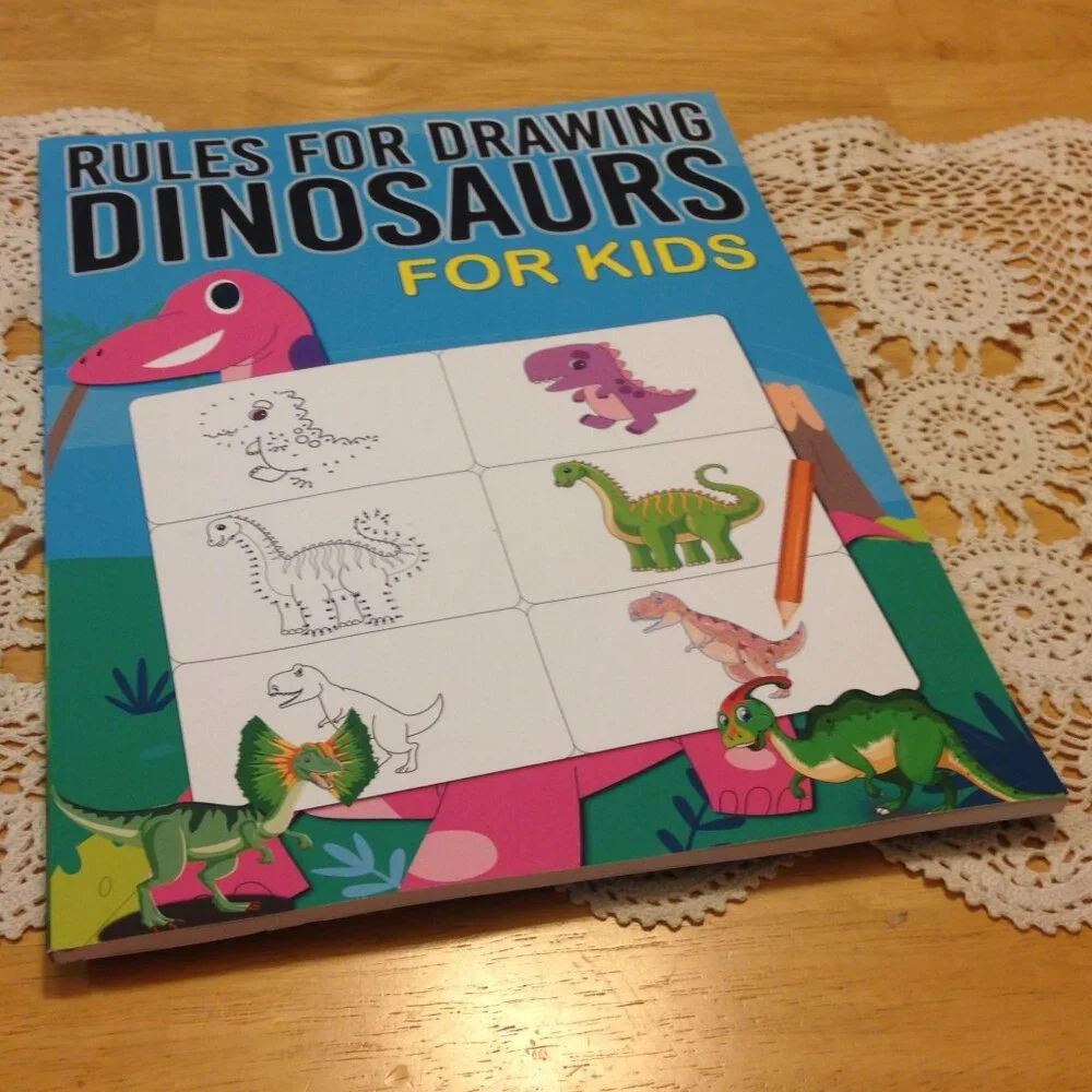 Drawing book for kids, Rules for Drawing Dinosaurs